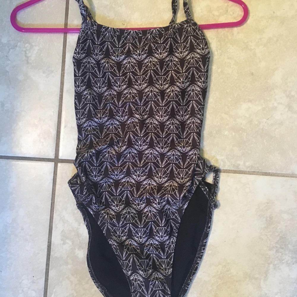 Jolyn Gavin Onesie Bathing suit size 26 Robocat